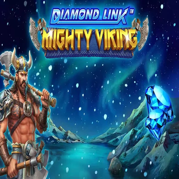 Diamond Link Mighty Viking slot icon by Greentube, available at Spinanga Casino