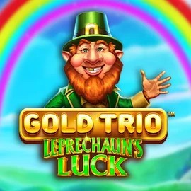 Enjoy Gold Trio Leprechaun's Luck by Playtech – logo hosted on spinangacasinogreece.com
